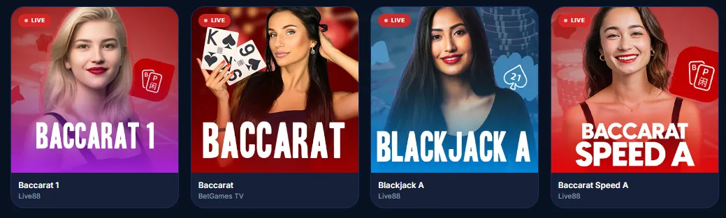 WestAce Live Casino
